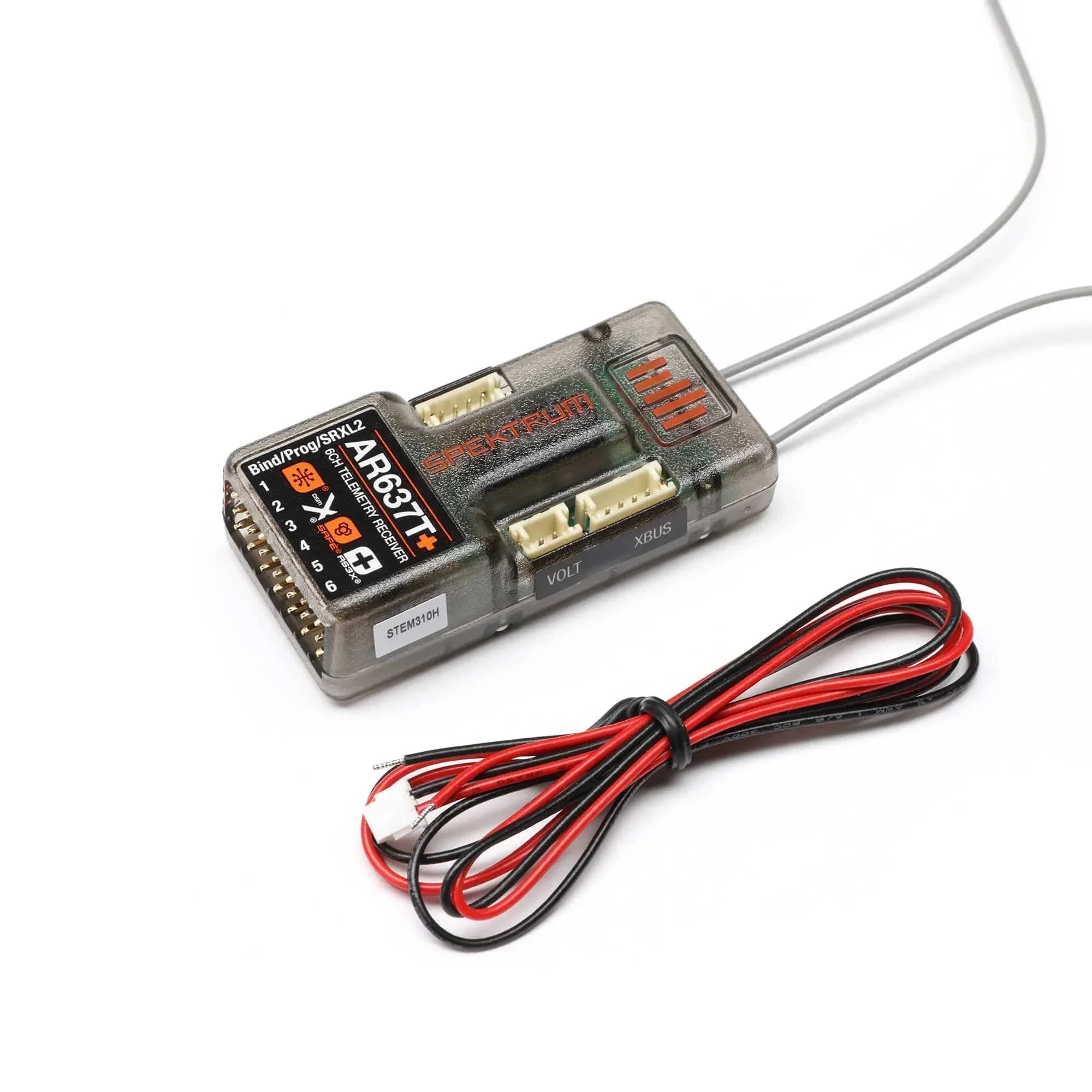 Spektrum AR637T+ 6ch Air Receiver with AS3X+, SAFE Technology and Telemetry [SPM-1032]