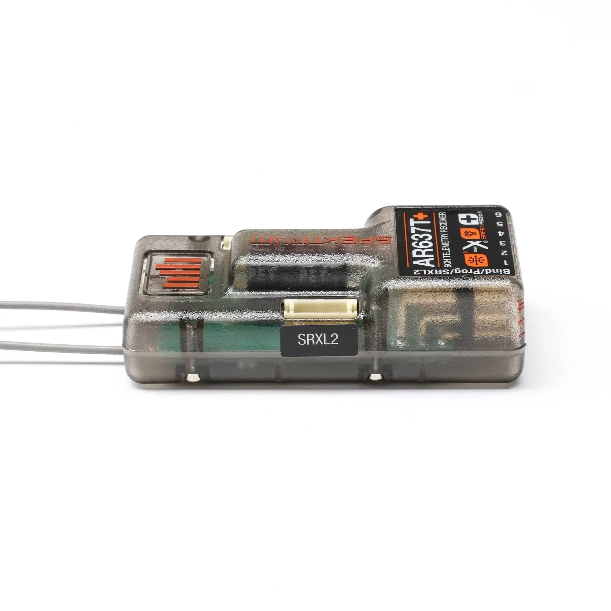 Spektrum AR637T+ 6ch Air Receiver with AS3X+, SAFE Technology and Telemetry [SPM-1032] - Image 2