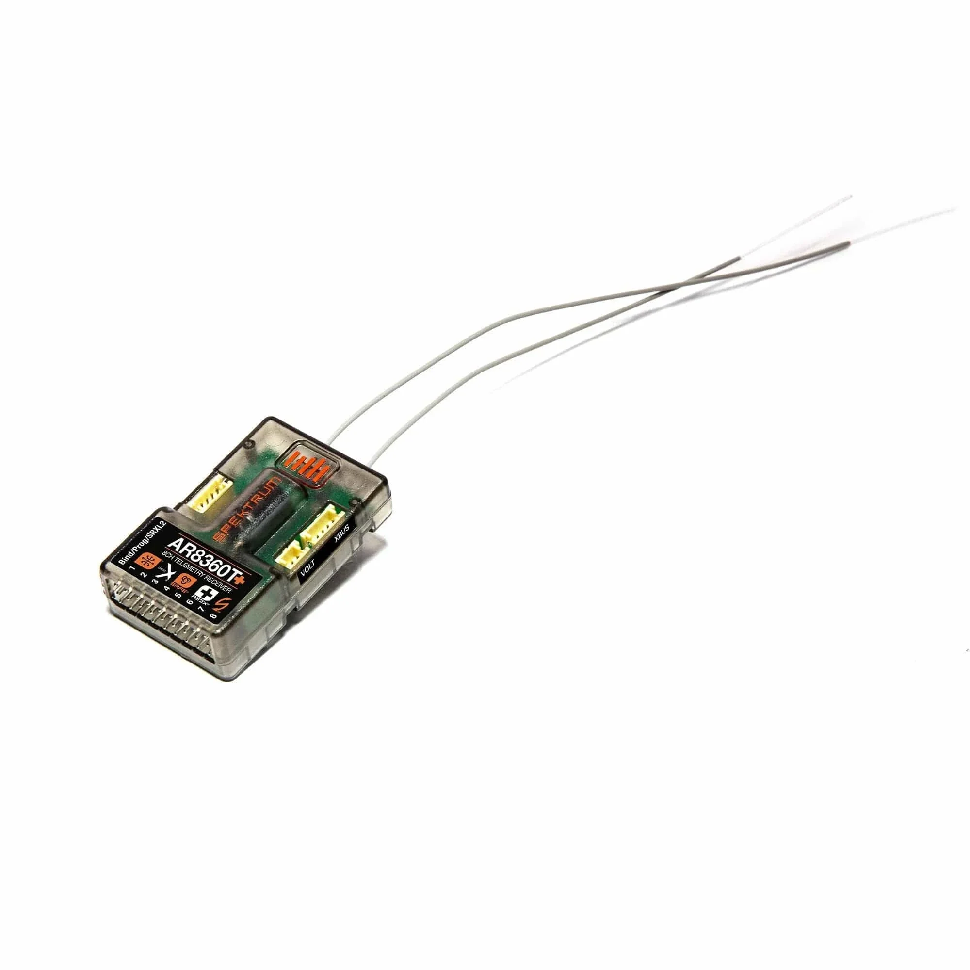 Spektrum AR8360T+ 8ch Air Receiver with AS3X+, SAFE Technology and Telemetry [SPM-1033]