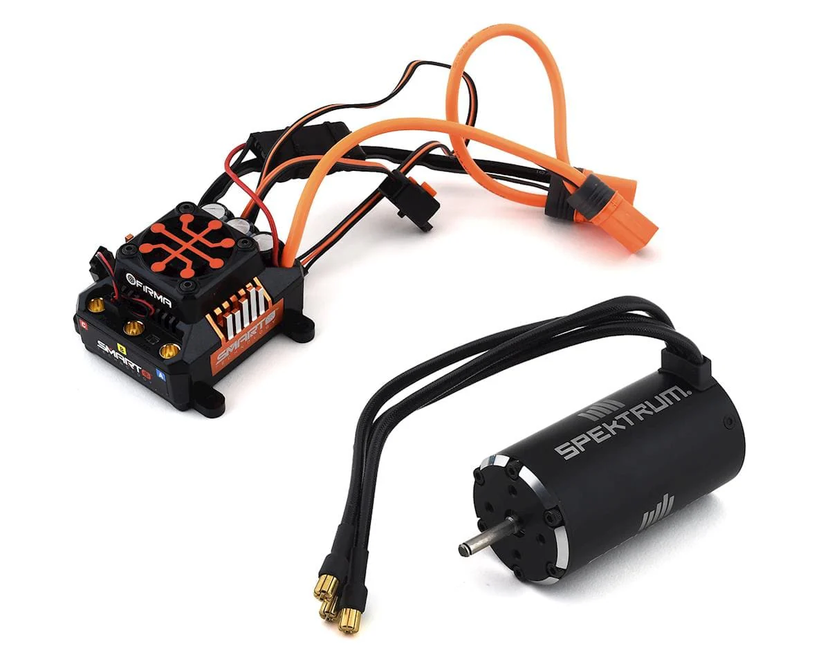 Spektrum Firma 160A Smart ESC with 1250Kv Sensorless Motor**