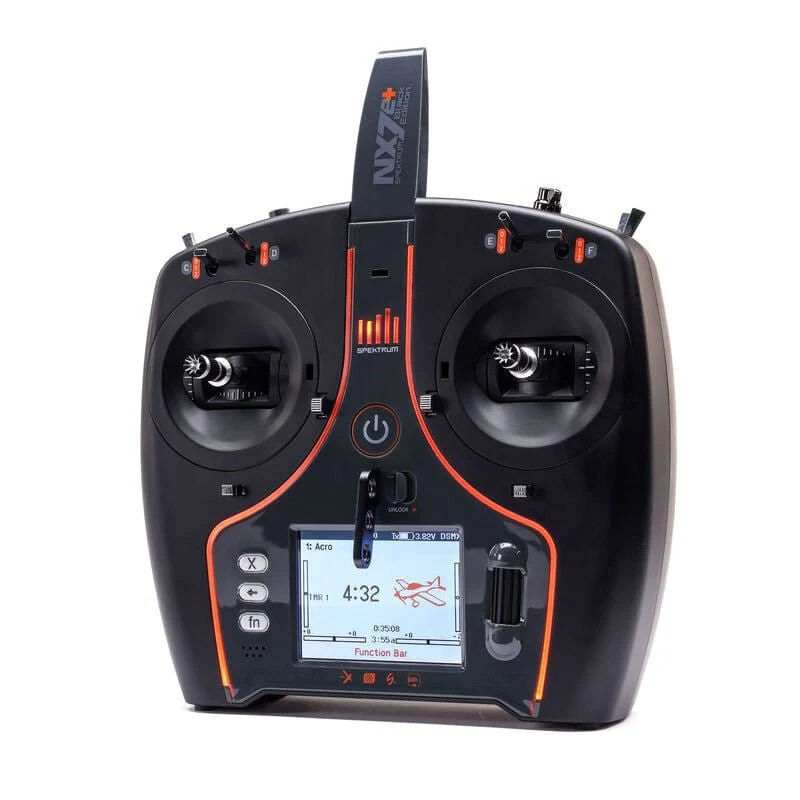 Spektrum NX7e+ 14 Channel DSM-X 2.4GHz Black Edition Transmitter Only [SPMR7120] - Image 2