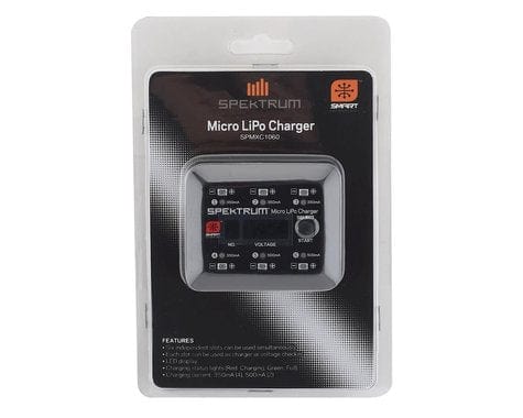 Spektrum Spektrum Micro 6 Port DC/USB 1S LiPo Battery Charger - Image 3