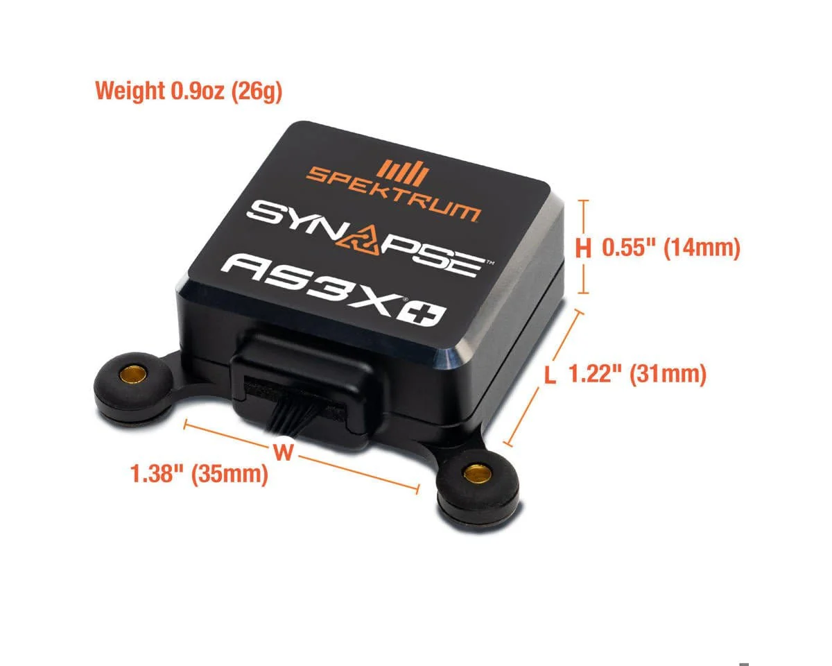 Spektrum Synapse AS3X+ and SAFE Stabilization Module [SPMAS6000] - Image 2
