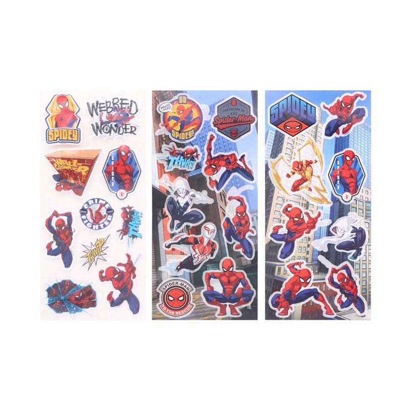 Spiderman Stickers - 3 Pack - Image 2