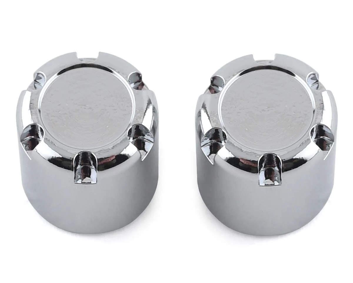 SSD RC Scale Rear Hubs (Chrome) (2)**