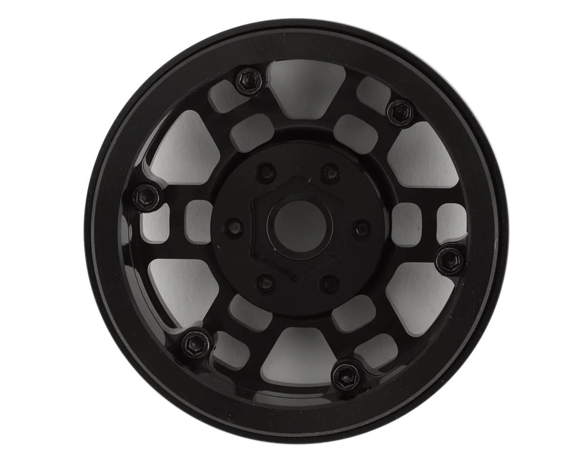 SSD RC Toycoma 1.9" Beadlock Crawler Wheels (Black) (2)** - Image 2