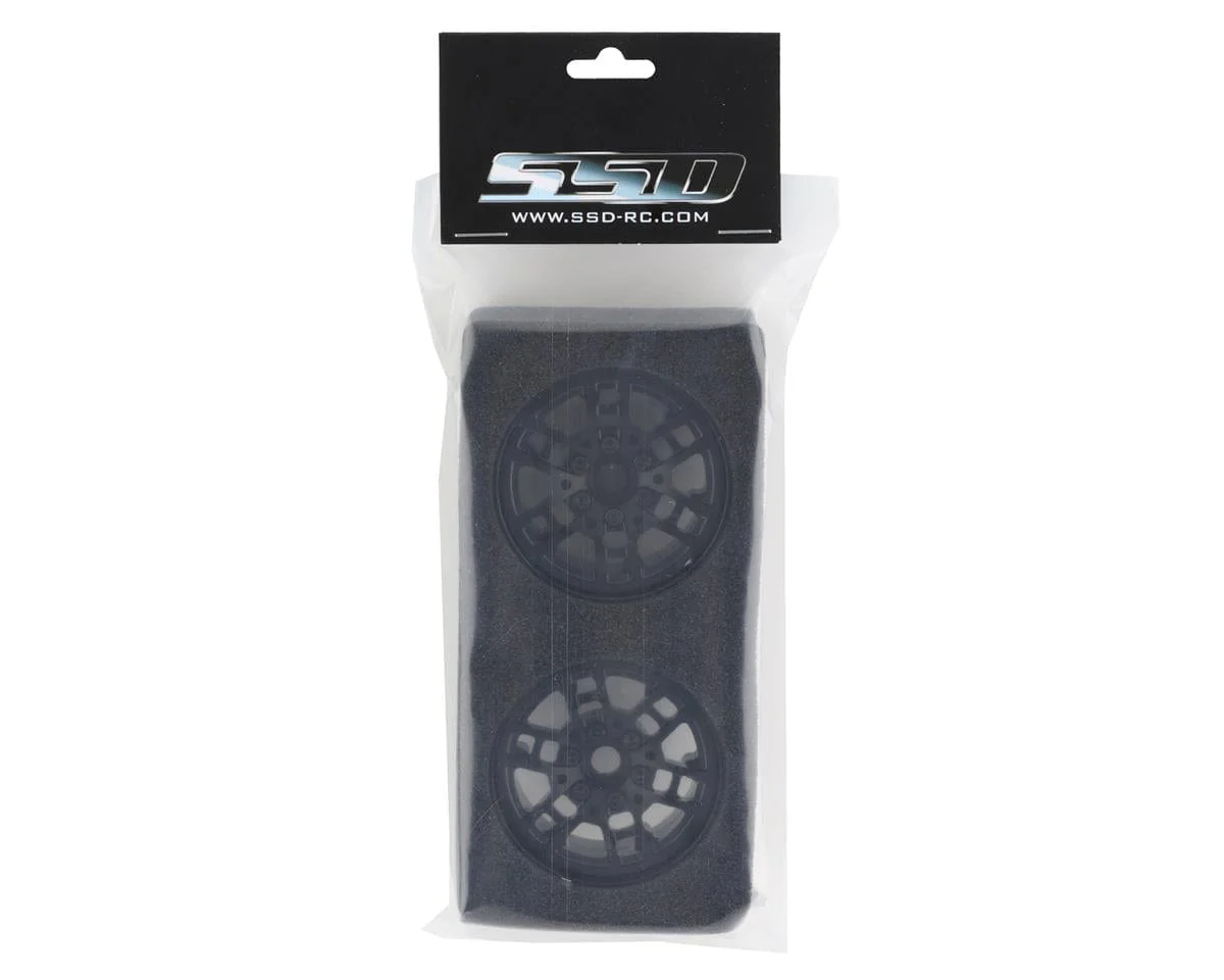 SSD RC Toycoma 1.9" Beadlock Crawler Wheels (Black) (2)** - Image 3