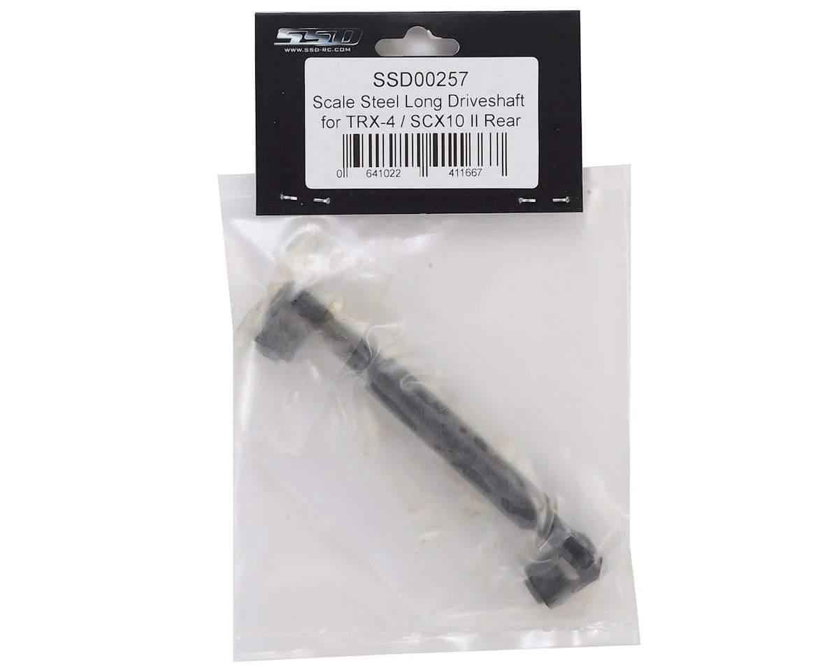 SSD RC TRX-4 / SCX10 II Scale Steel Long Rear Driveshaft** - Image 2