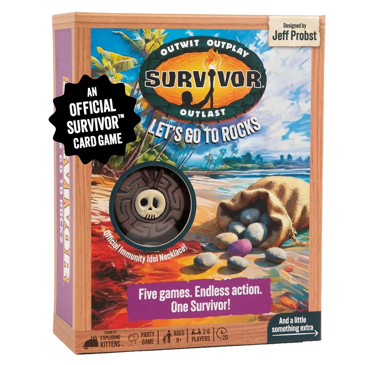 Survivor - Lets Go To Rocks The Card Game