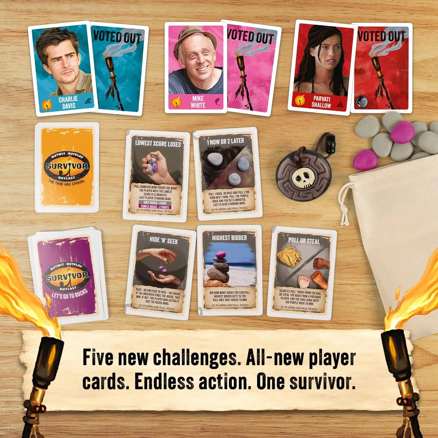 Survivor - Lets Go To Rocks The Card Game - Image 5