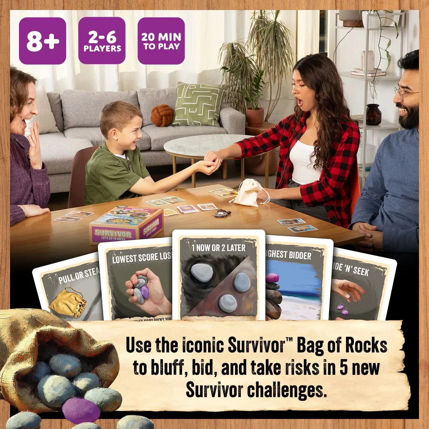 Survivor - Lets Go To Rocks The Card Game - Image 6