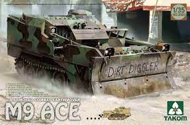 Takom 1/35 U.S Armored Combat Earthmover M9 ACE Plastic Model Kit [2020]**