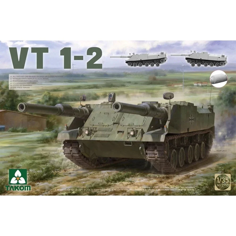 Takom 1/35 VT 1-2 Plastic Model Kit [2155]**