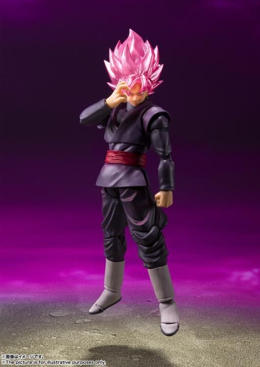 Tamashii Nations S.H Figuarts Goku Black -Super Saiyan Rose - Image 3