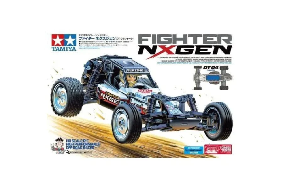 Tamiya 1/10 Fighter Nxgen 2wd RC Buggy Kit (DT-04) [58741] - Image 2