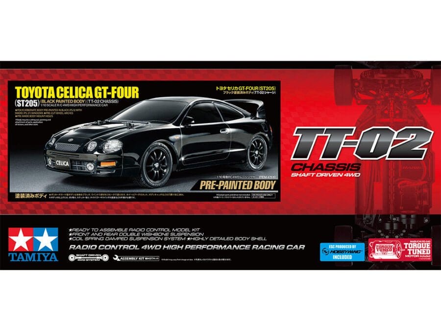 Tamiya 1/10 Toyota Celica GT-Four RC Kit [47510]