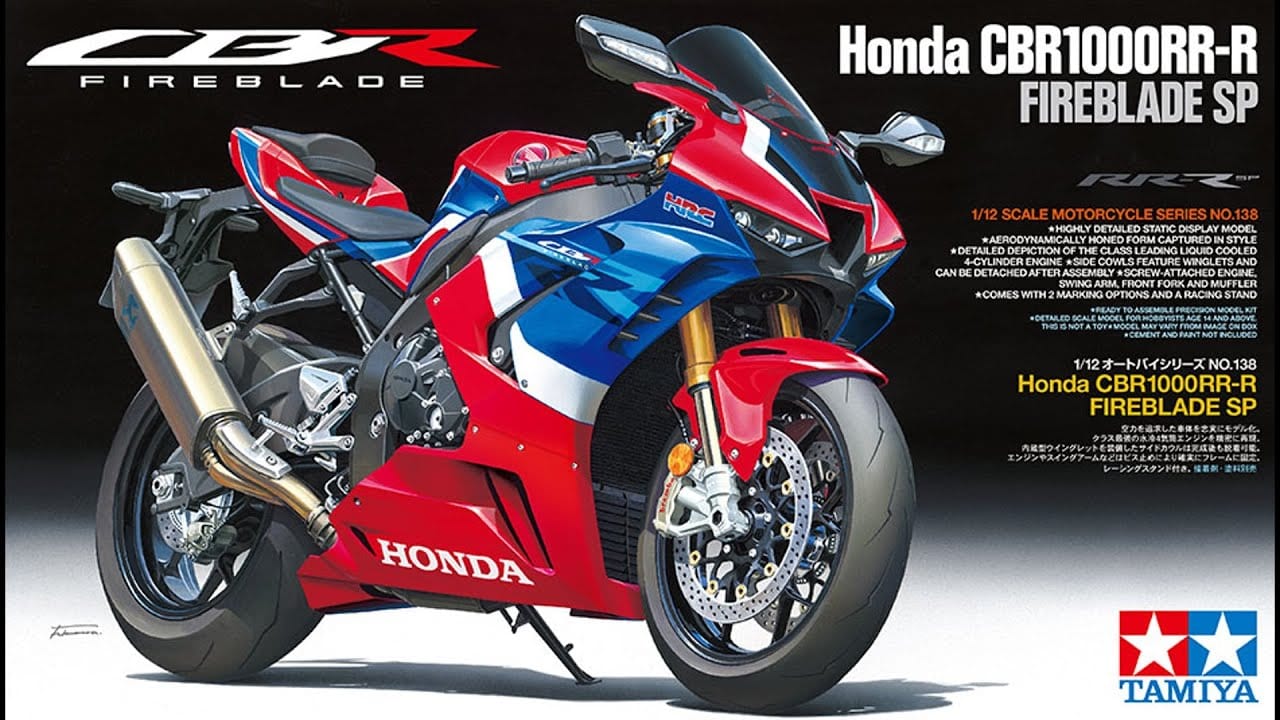 Tamiya 1/12 CBR1000RR-R Fireblade SP