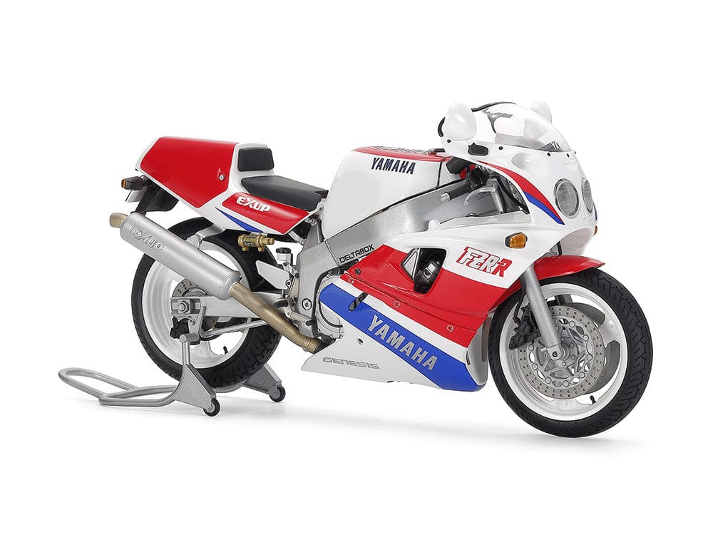 Tamiya 1/12 Yamaha FZR750R (OW01) Motorcycle Plastic Model Kit [14058] - Image 2