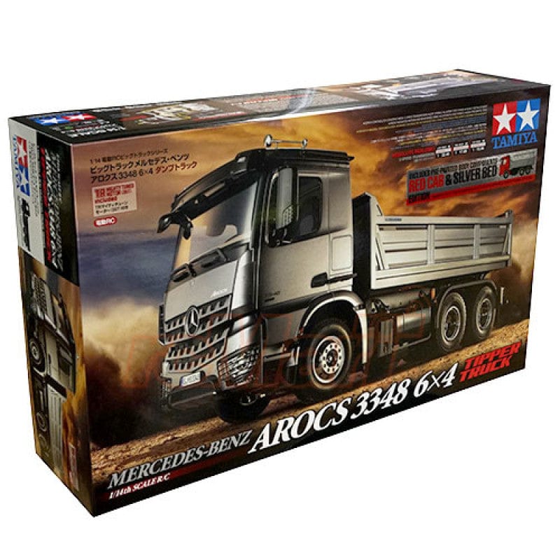 Tamiya 1/14 Mercedes Benz AROCS 3348 6x4 Tipper Truck Kit** - Image 3