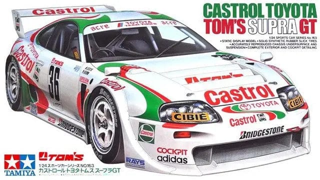 Tamiya 1/24 Castrol Toyota Toms Supra Gt