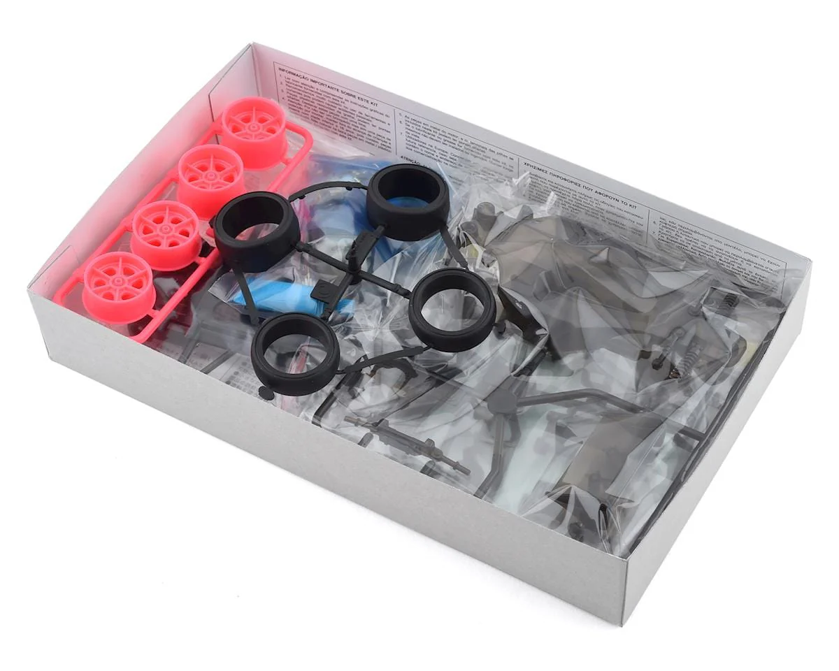 Tamiya 1/32 JR Avante Black Special Edition Type 2 Chassis Mini 4WD Kit - Image 3