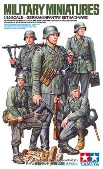 Tamiya 1/35 German Infantry Mid-WWII