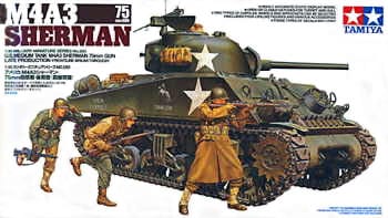 Tamiya 1/35 M4A3 Sherman With 75Mm Gun