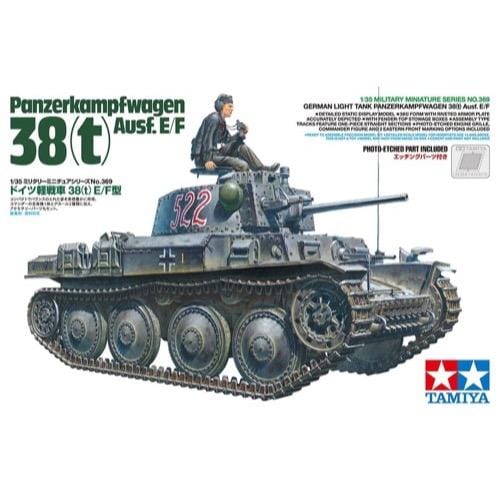 Tamiya 1/35 Panzerkampfwagen 38 (t) Ausf.E/F