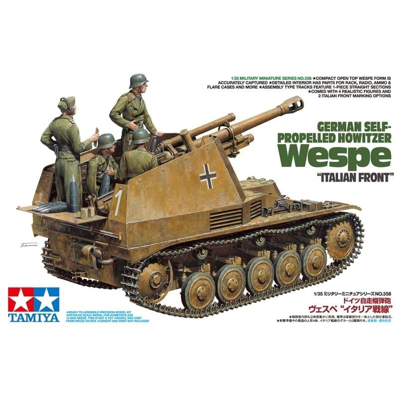 Tamiya 1/35 Wespe Italian Front