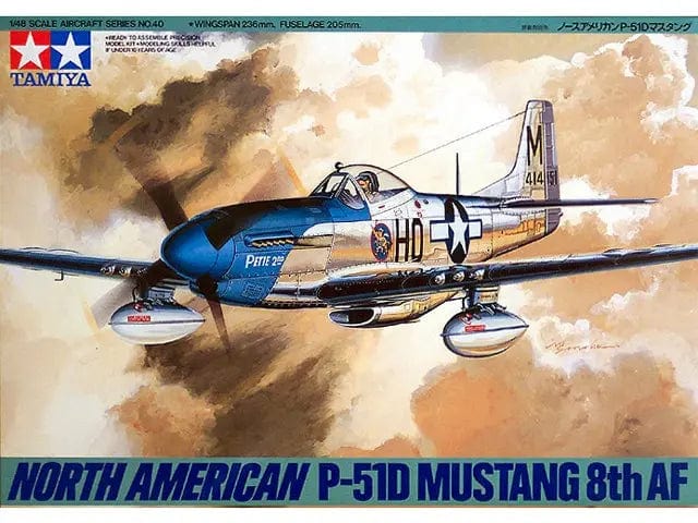 Tamiya 1/48 North American P-51D Mustang 8Th Af