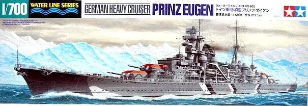 Tamiya 1/700 Prinz Eugen German Heavy Cruiser