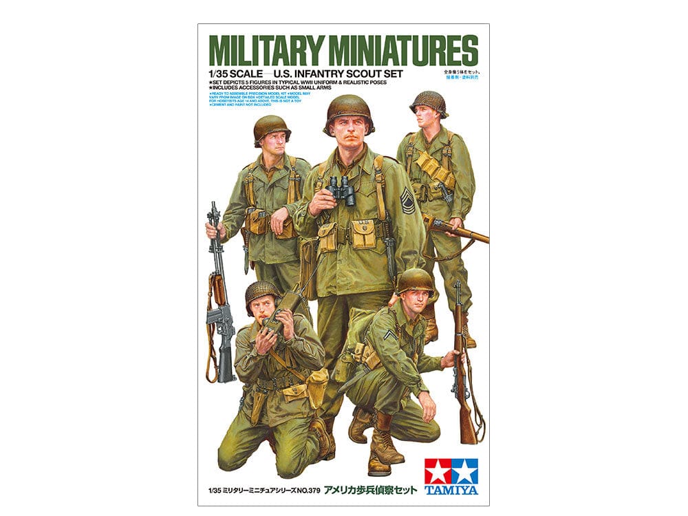 Tamiya 35379 1/35 U.S Infantry Scout Set