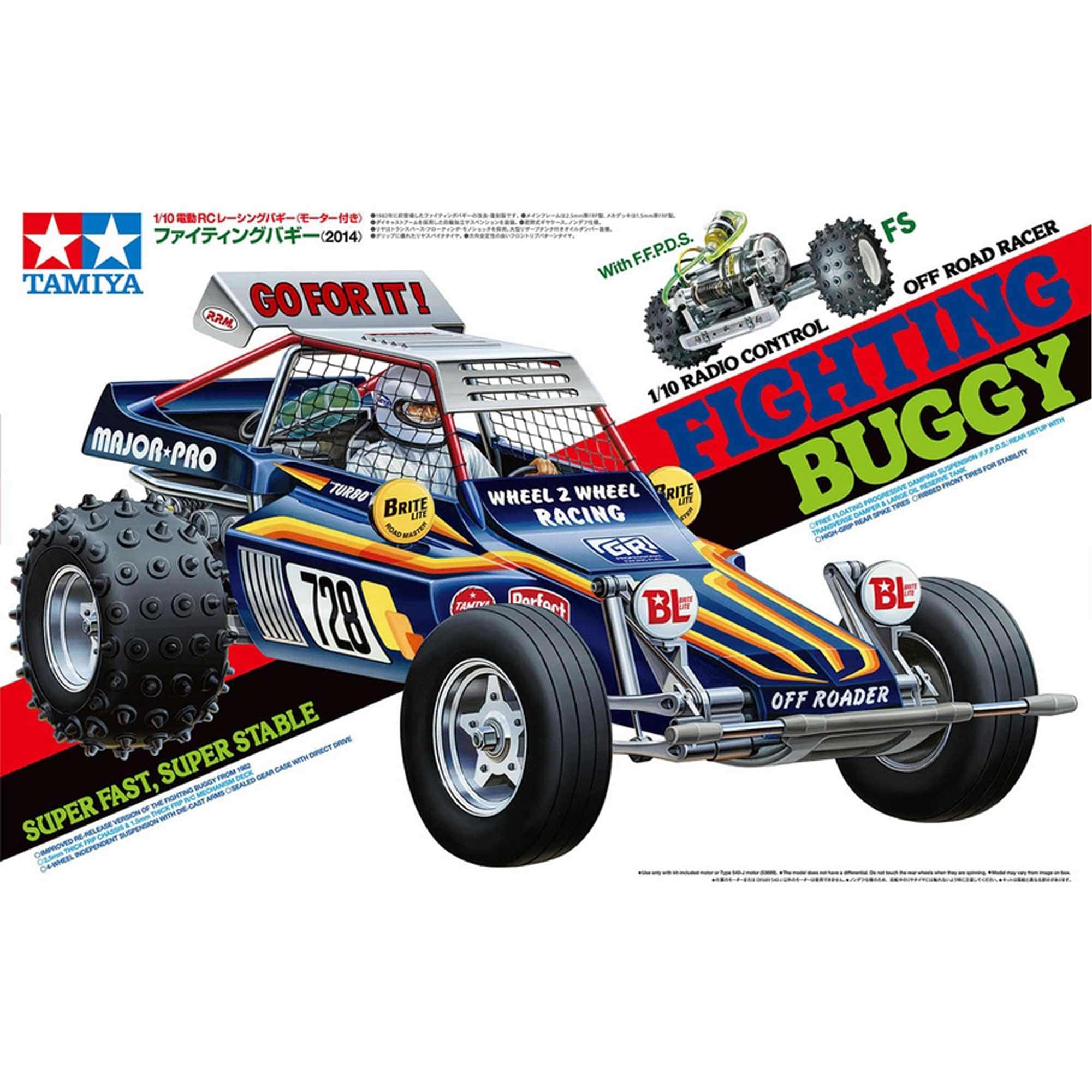 Tamiya 47304 1/10 2wd Fighting Buggy RC Buggy Kit - Image 2