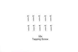 Tamiya 50577 3x10mm Self Tapping Screw (10) - Image 2