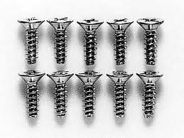 Tamiya 50578 3x10mm Counter Sunk Tapping Screw (10)