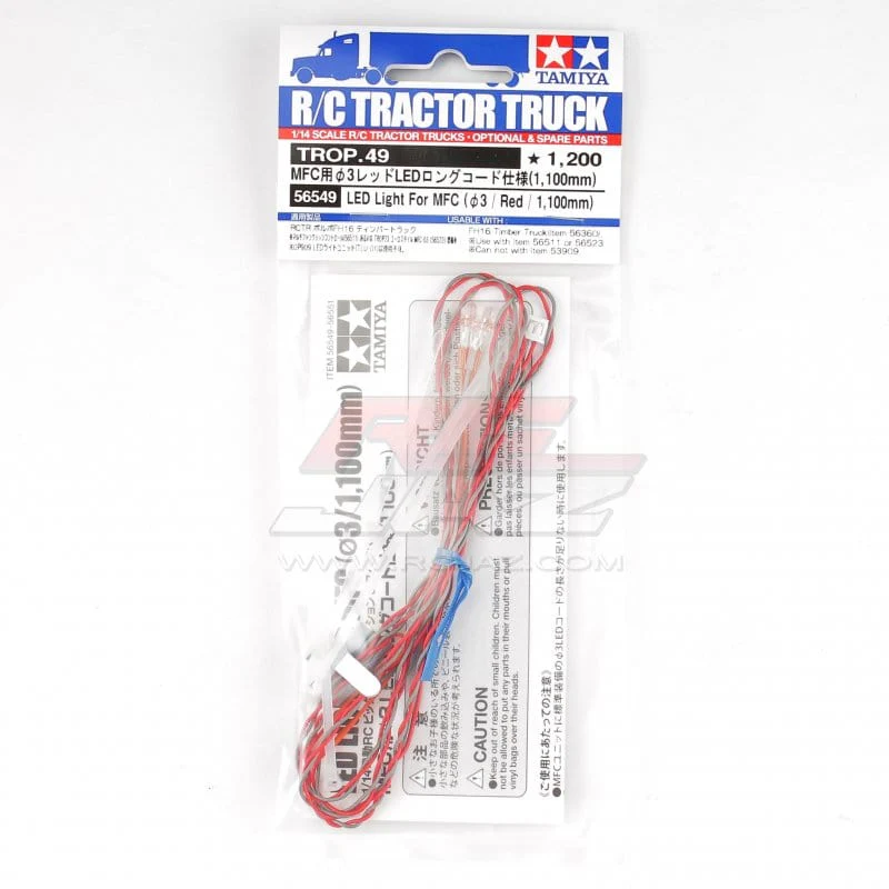 Tamiya 56549 MFC LED Red (2pcs)