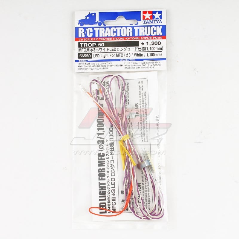 Tamiya 56550 MFC LED White (2pcs)