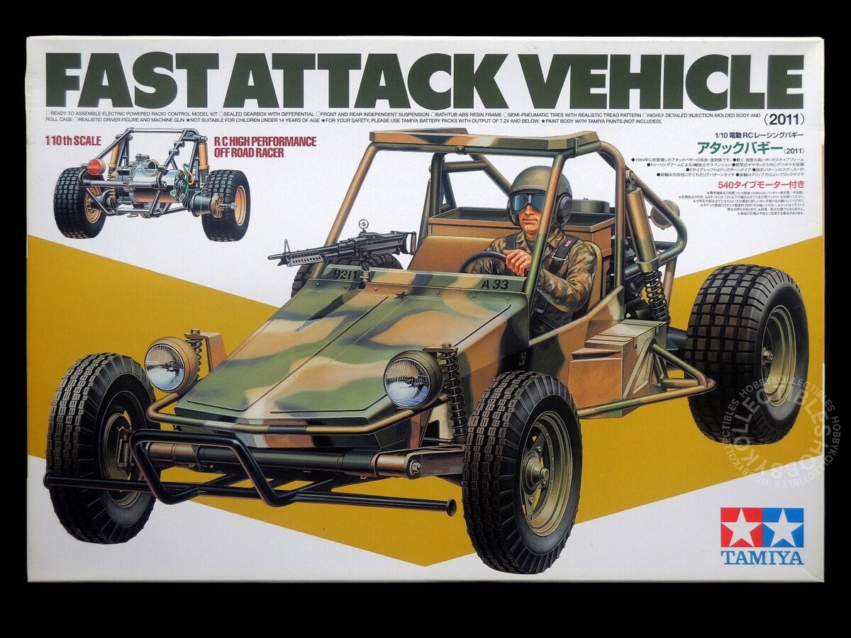 Tamiya 58496 1/10 Fast Attack Vehicle 2011 RC Buggy Kit - Image 2