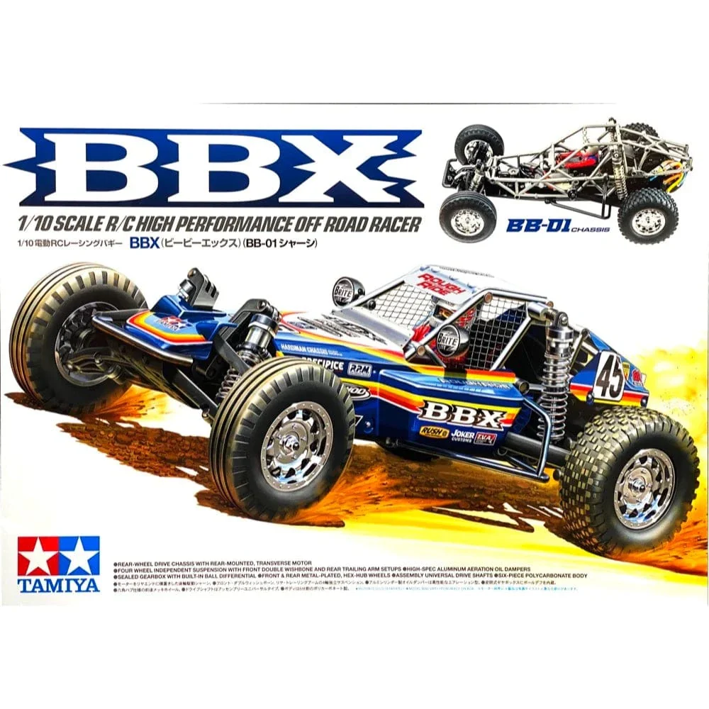 Tamiya 58719 1/10 BBX 2wd Off Road Buggy RC Kit - Image 4