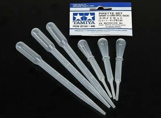 Tamiya 87124 Pipette Set Small & Large (3EA)