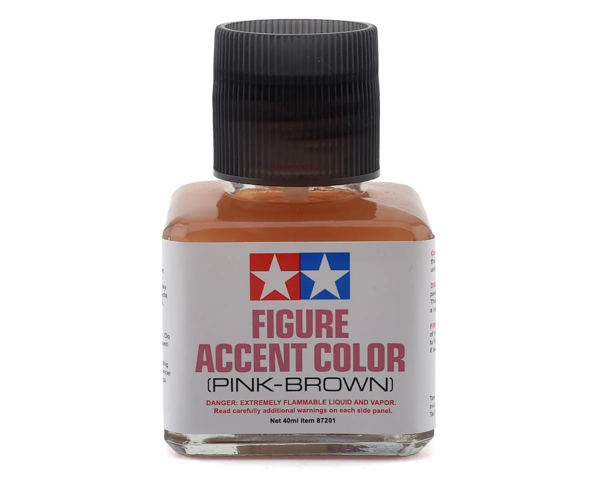 Tamiya 87201 Figure Accent Color (Pink-Brown) 40ml