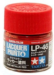 Tamiya Lp-46 Lacquer Paint Pure Metallic Red