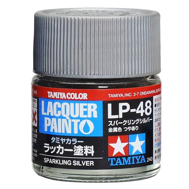 Tamiya Lp-48 Lacquer Paint Sparkling Silver