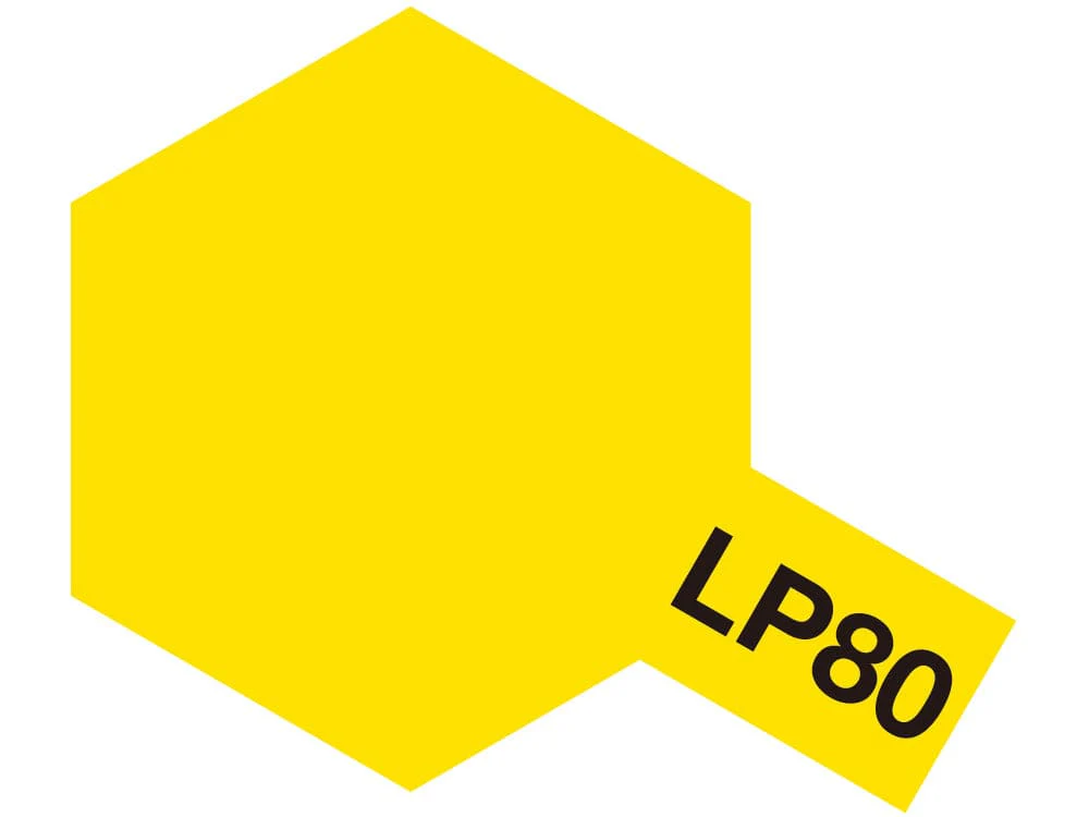 Tamiya LP-80 Flat Yellow - Image 2