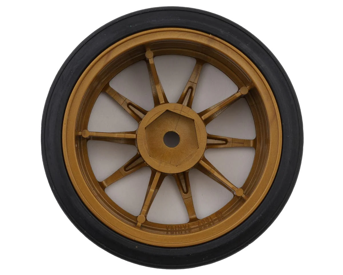 Tamiya Pre-mounted Drift Tires - Bronze (2pcs) - Image 4