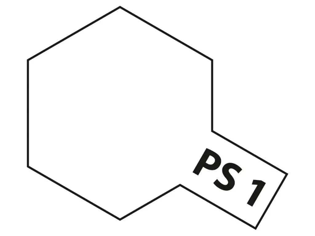 Tamiya PS-1 Spray White - Image 2