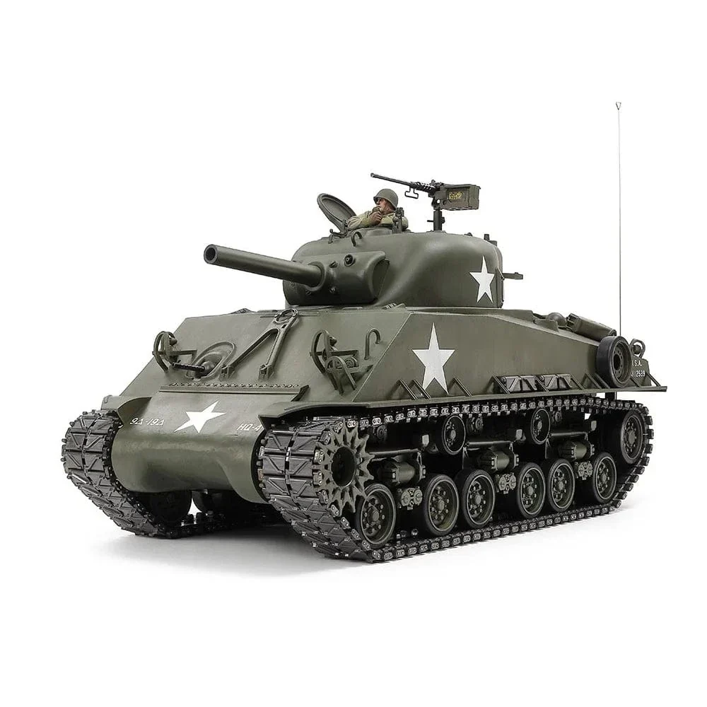 Tamiya RC 1/16 M4 Sherman 105mm Howitzer RC Tank Kit [56048]**