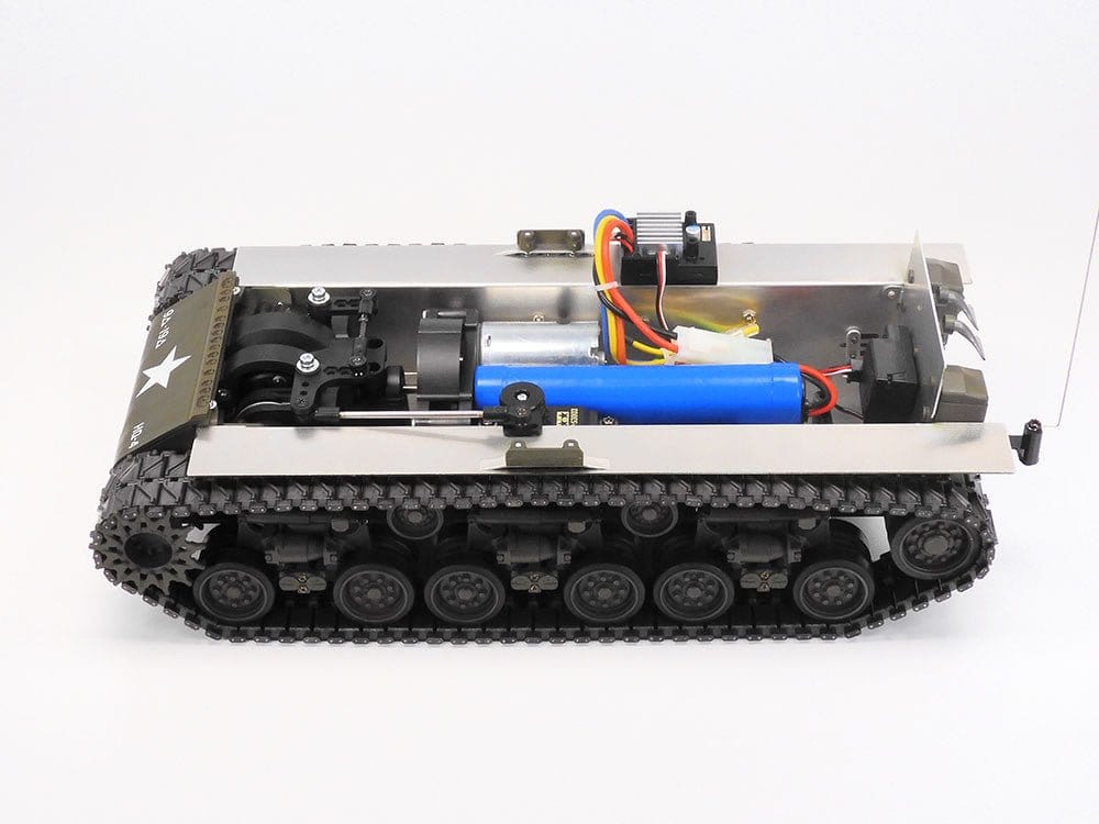 Tamiya RC 1/16 M4 Sherman 105mm Howitzer RC Tank Kit [56048]** - Image 2