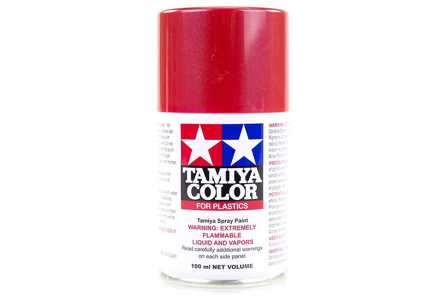 Tamiya TS-95 Pure Metallic Red Spray Paint (100ml) [85095]