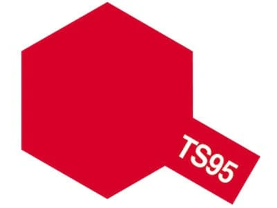 Tamiya TS-95 Pure Metallic Red Spray Paint (100ml) [85095] - Image 2